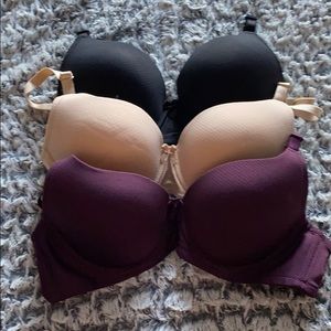 3 SHEIN Padded Bras